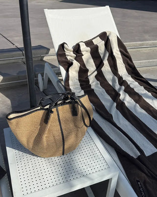 Rattan Big Tote Bag