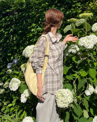 Checked overshirt