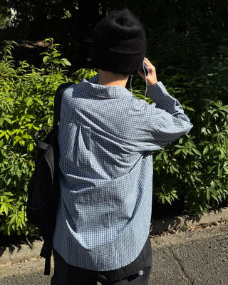 Cotton check shirt
