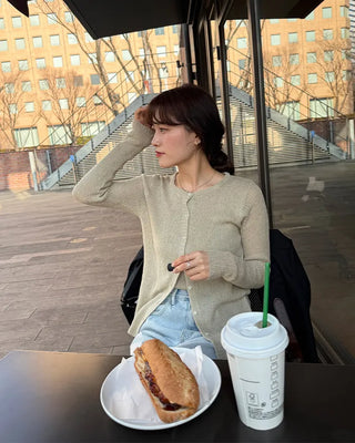 Camisole set cardigan