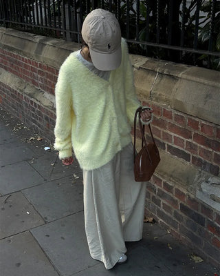Shaggy cardigan