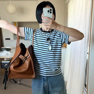 Basic striped T-shirt