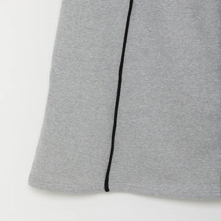 Striped sweat skirt