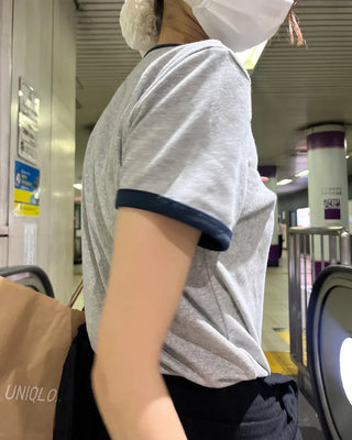 Two-tone ringer T-shirt