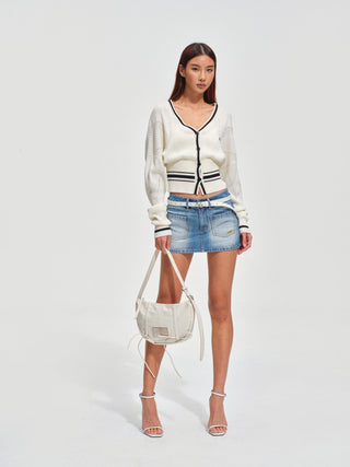 Luminous White Newport Resort Knitwear
