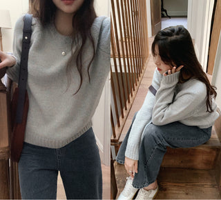 Cotton Candy Raglan Mix Knit - 3 colors
