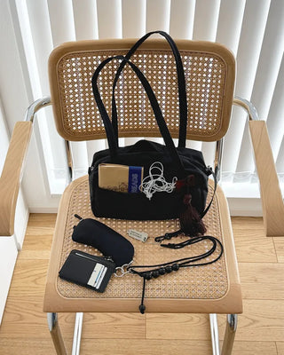[1st Re-release] (ORIGINAL) Brick Nylon Boston Bag (black)