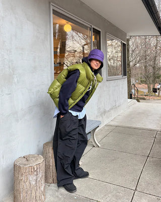 Nylon balloon pants
