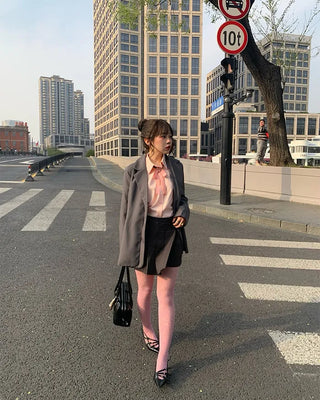 Oversized tailored jacket