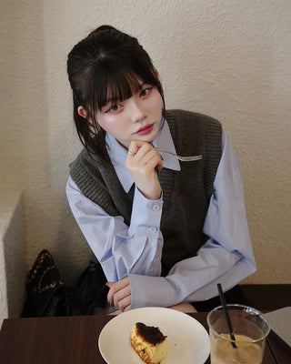 Colorful loose-fit cotton shirt
