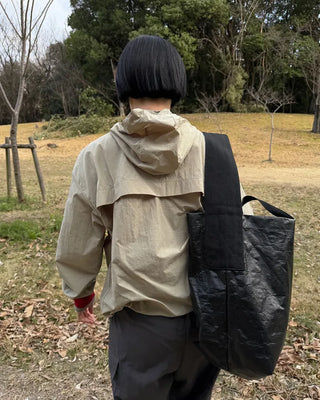 Oversized windbreaker