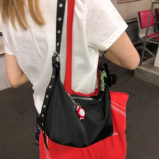 Eyelet Shoulder Bag