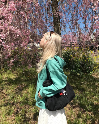 Oversized Basic Zip Hoodie