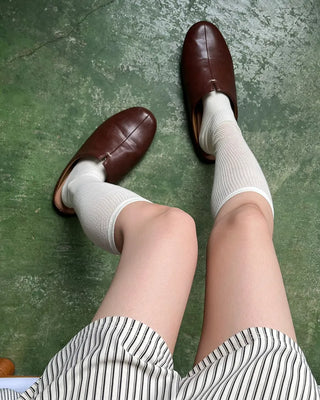 See-through socks
