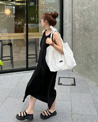 Dot Shirring Eco Bag