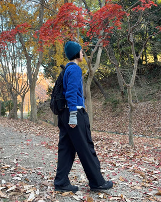 [2nd Re-release] (ORIGINAL) Light Nylon Backpack (black)