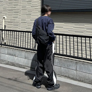 (Unisex) Line Point Nylon Pants