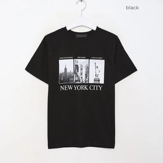 New York print T-shirt
