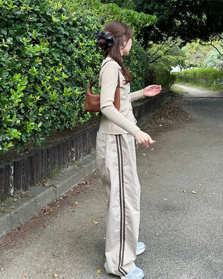 Elastic waist sweatpants