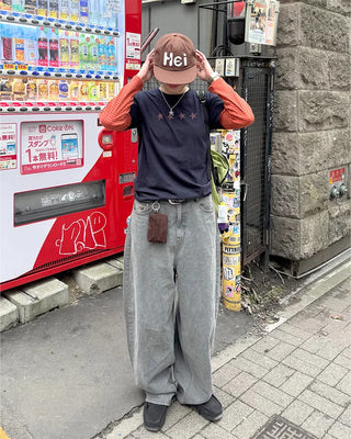 (Unisex) Back Button Balloon Pants