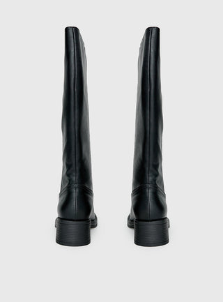 Madisson Knee High Boots Black