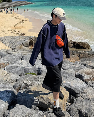 Reversible Stitch Sweatshirt