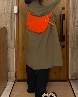 Half-moon crossbody bag