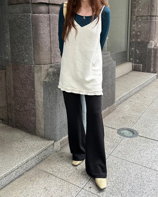 Bootcut Easy Pants