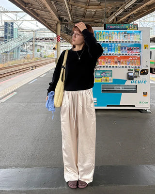 Satin Easy Pants