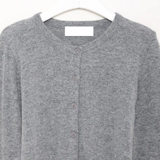 Cropped Collar Cardigan