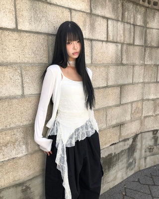 Cropped cardigan