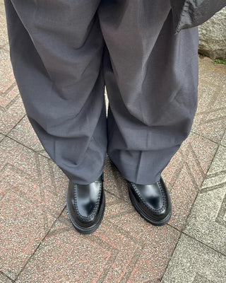 4cm heel loafers