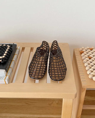 Mesh Jelly Sandals