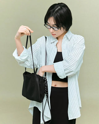 [4th Re-release] (ORIGINAL) Wood Ball Shoulder Strap (black)