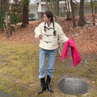 Duffle short coat