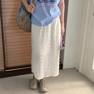 Popcorn Long Skirt