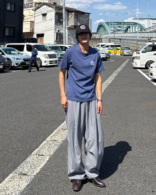 Multi-stripe easy pants