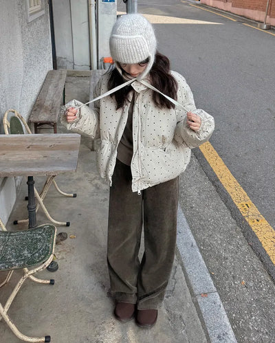 Corduroy training pants