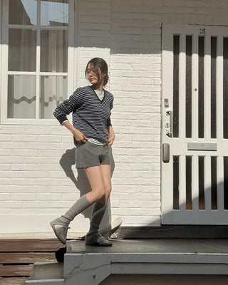 (8 colors) Basic Soft Long-Sleeve T-Shirt (Long Tee)