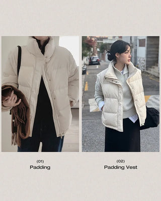 2-Way Detachable Sleeve Premium Down Jacket