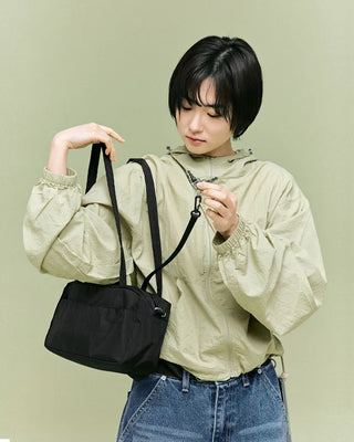 [1st Re-release] (ORIGINAL) Brick Nylon Boston Bag (black)