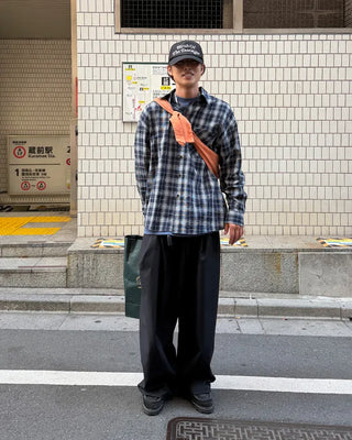 Pocket check shirt