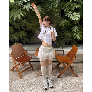Lace Canter Shorts