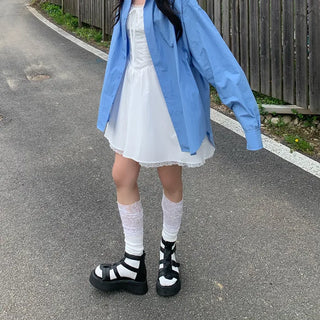 American casual platform sandals