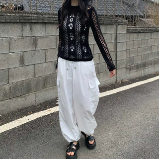 Vintage net knit