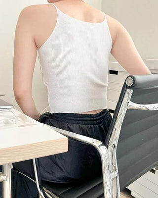 Basic camisole with built-in cups