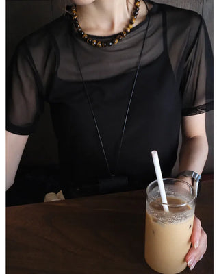 Sheer T-shirt