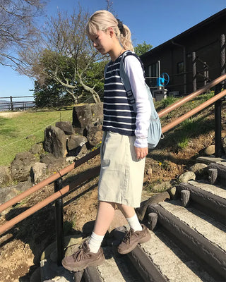 Bermuda cotton pants
