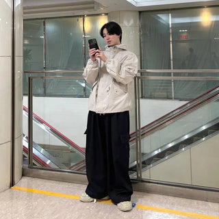(Unisex) Oversized Hooded Jumper