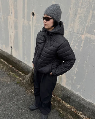 Double-zip padded jumper
